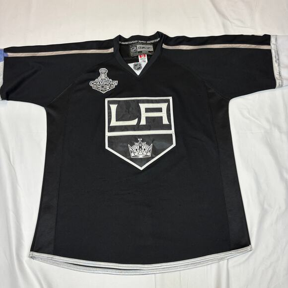 Drew Doughty #8 LA Kings CCM Hockey Jersey Men's 54 Reebok 2012 Stanley Cup - Picture 3 of 14